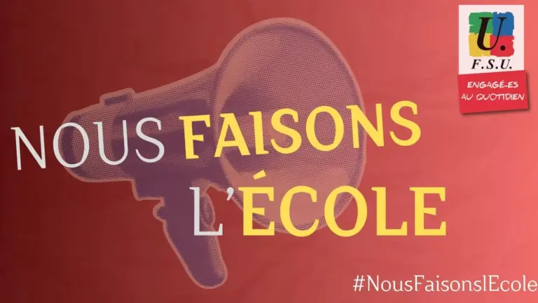 La FSU interpelle le CSA MEN sur les conditions d’enseignement en France, 4 juin 2026.