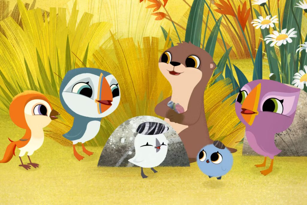 Nouveaux Copains à Puffin Rock : un long métrage animalier produit en Irlande