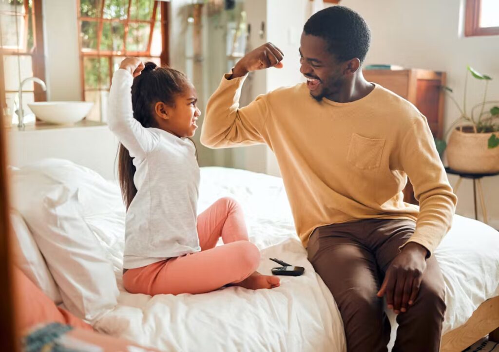Les enfants courageux développent des compétences grâce aux défis parentaux observés.