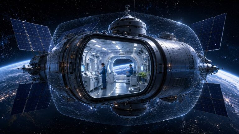 Un film fin développé pourrait protéger les astronautes des radiations spatiales.