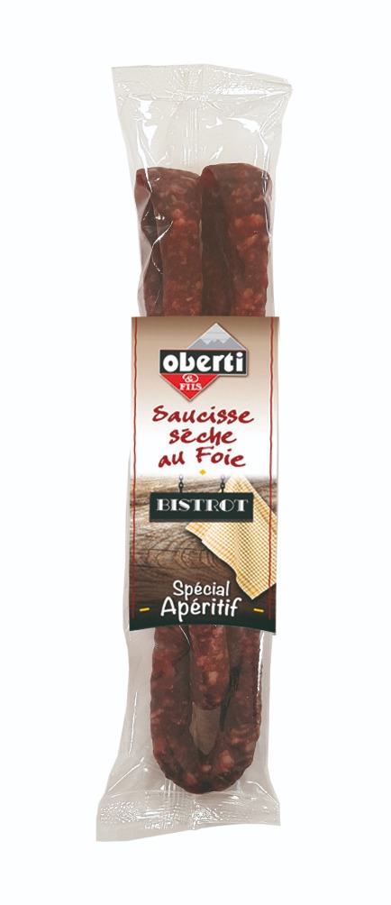 Saucisse sèche de foie bistrot VPF