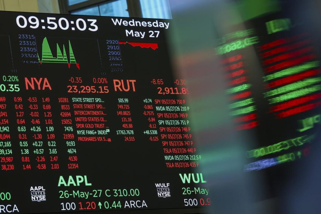 Wall Street recule après la Fed qui évoque une hausse des taux d’intérêt.