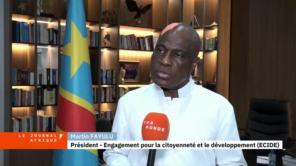 Manifestation en République Démocratique du Congo dispersée par les forces de l’ordre.