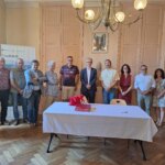 L’Inrap et la Ville de Tournus signent une convention pour la préservation du patrimoine archéologique.