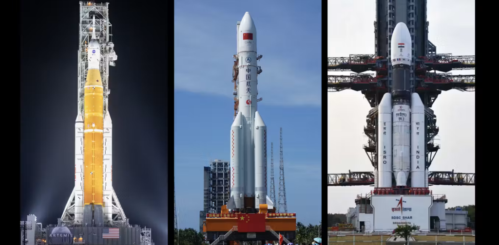 La course à la Lune des années 2020 : Artemis, Chang’e et Chandrayaan face à de nouveaux défis technologiques.