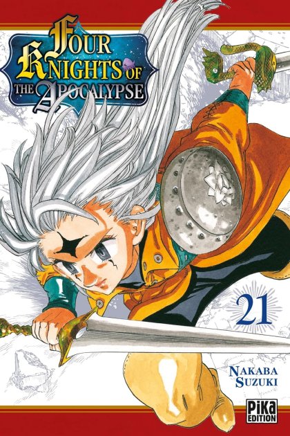 Publication de Four Knights of the Apocalypse T.21 par Nakaba Suzuki chez Pika