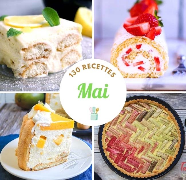 125 recettes de pâtisserie aux fruits de mai en France pour diversifier les desserts.