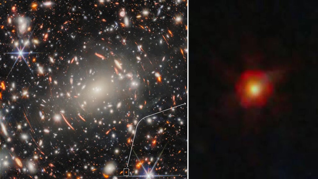 Les petits points rouges du JWST identifiés comme des trous noirs hypermassifs en formation