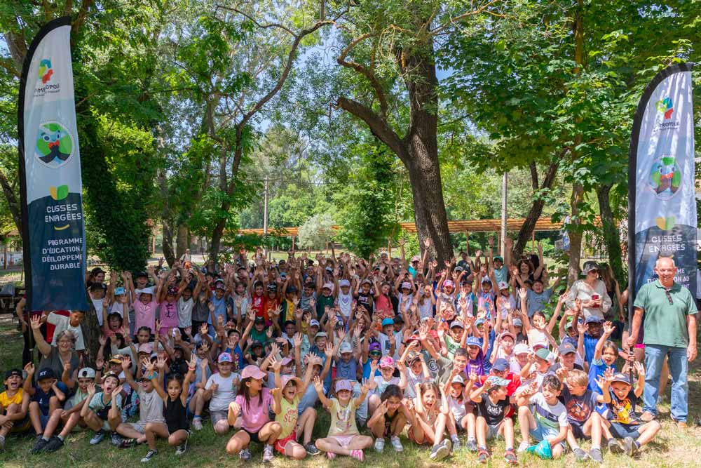 À Miramas, les Classes engagées favorisent l’apprentissage en pleine nature.