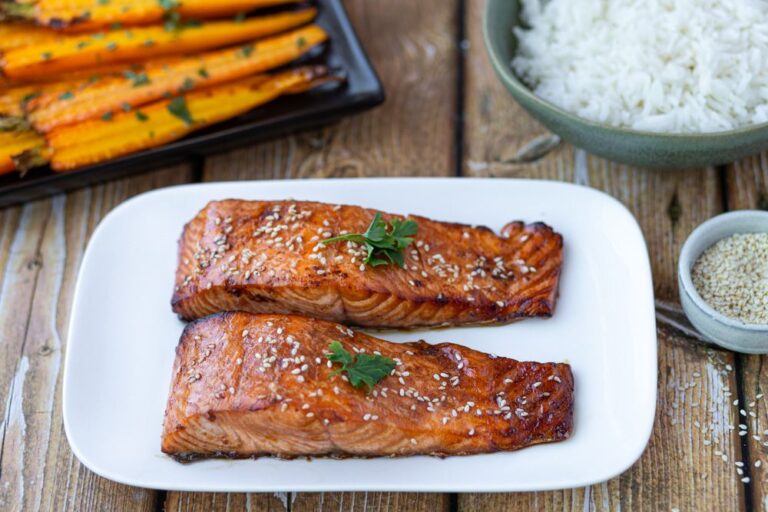 Saumon teriyaki à l’Air Fryer : une méthode de cuisson rapide et facile pour les repas.