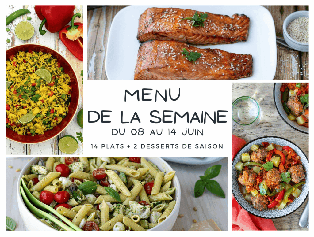 Menu de la semaine : plats proposés par les cantines scolaires en France du 8 au 14 juin