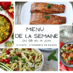 Menu de la semaine : plats proposés par les cantines scolaires en France du 8 au 14 juin