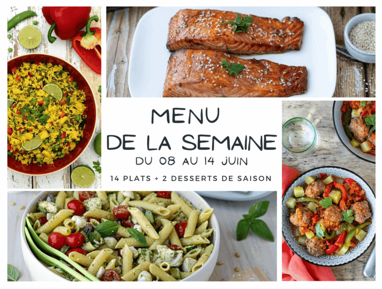 Menu de la semaine : plats proposés par les cantines scolaires en France du 8 au 14 juin