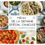 Menu de la semaine : recommandations alimentaires pour faire face à la canicule en France.