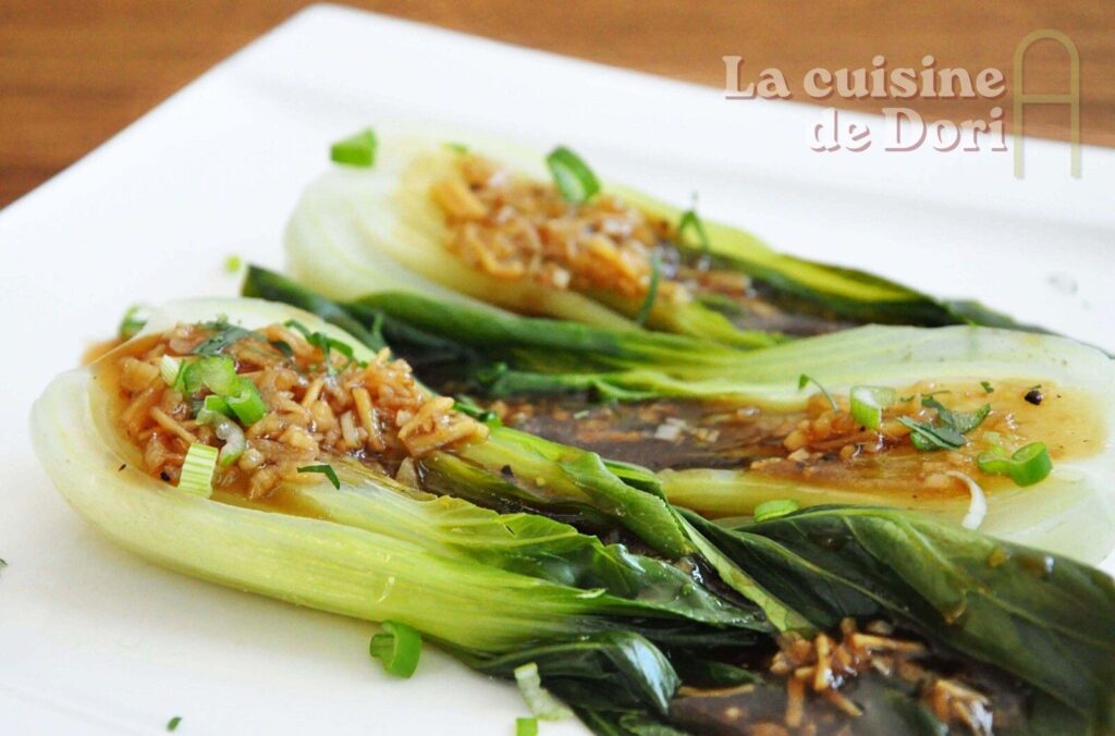 Pak choi préparé à l’ail et au gingembre : une recette simple et nutritive pour les consommateurs.