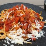 Recette de Bolognaise de légumes proposée par Virginie pour une cuisine végétale saine
