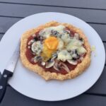 Pizza nuage : une recette au chocolat adaptée pour le Thermomix en France.