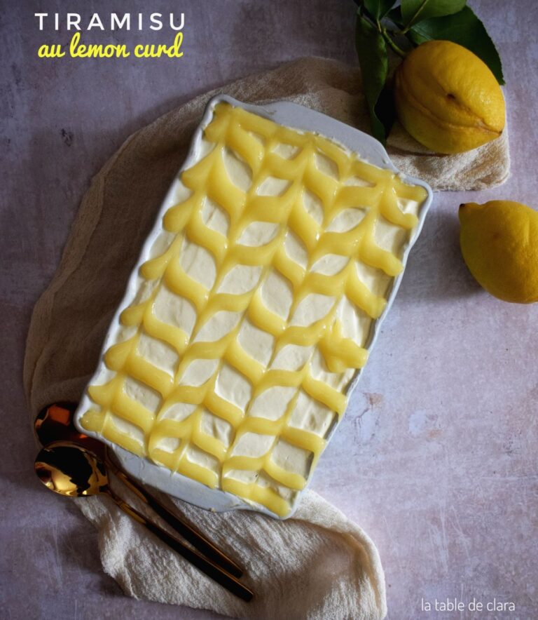 Tiramisu au lemon curd : une nouvelle tendance culinaire en Italie.