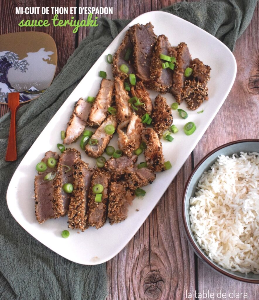 Mi-cuit de thon et espadon en sauce teriyaki : une nouvelle tendance culinaire au Japon