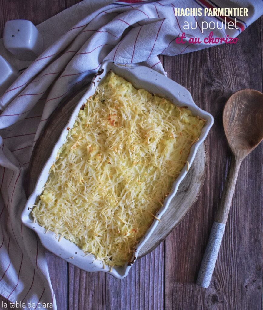 Hachis parmentier au poulet et au chorizo : une recette traditionnelle revisitée en France