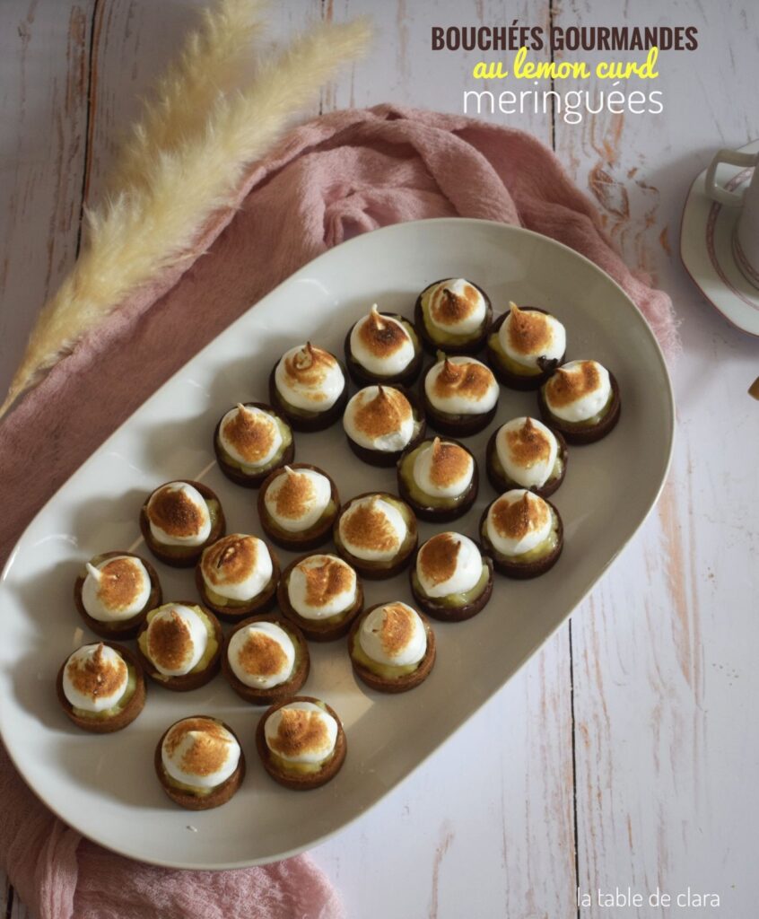 Bouchées gourmandes au lemon curd meringuées : une nouvelle tendance culinaire en France