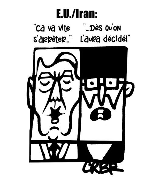 Tensions croissantes entre les E.U. et l’Iran sur le programme nucléaire et les sanctions économiques.