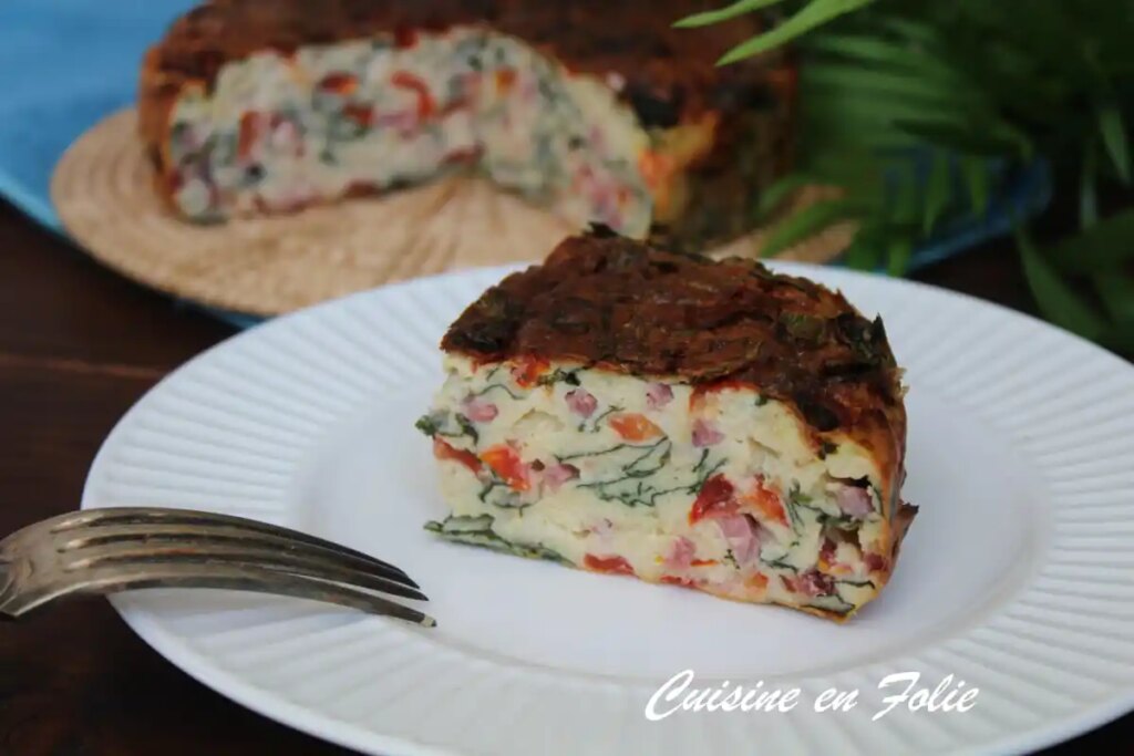 Frittata tomates et épinards : recette à index glycémique bas pour une alimentation saine