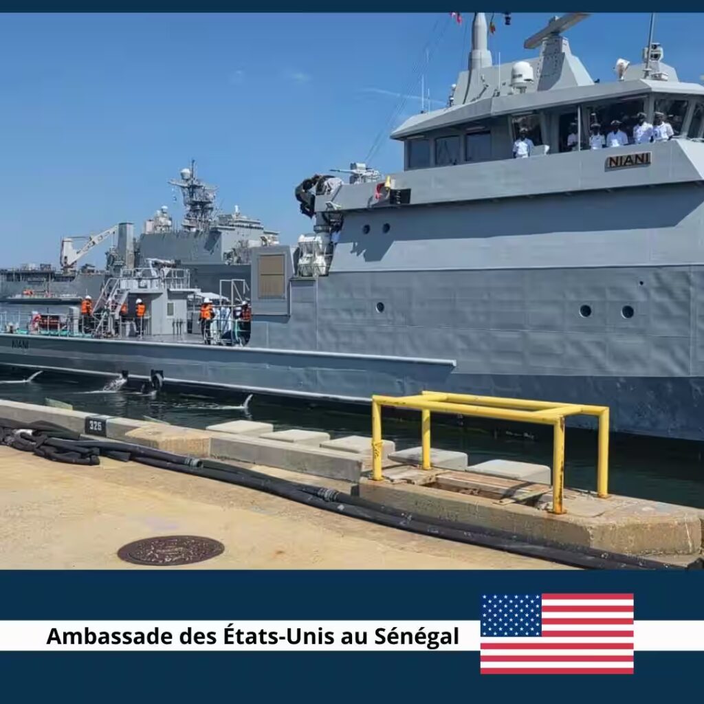 La Marine sénégalaise participe à l’exercice naval « Fleet Exercise 250 » avec une autre force africaine.