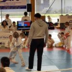 Tournoi amical de judo à Saône : 400 jeunes judokas du Dojo Franc-Comtois réunis.