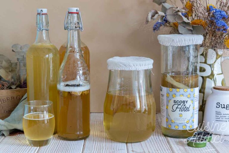 Comment préparer du kombucha maison : guide étape par étape pour débutants.