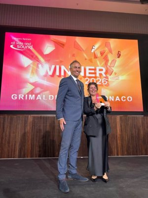 Le Grimaldi Forum Monaco reçoit le prix de « Best International Venue » au secteur événementiel.