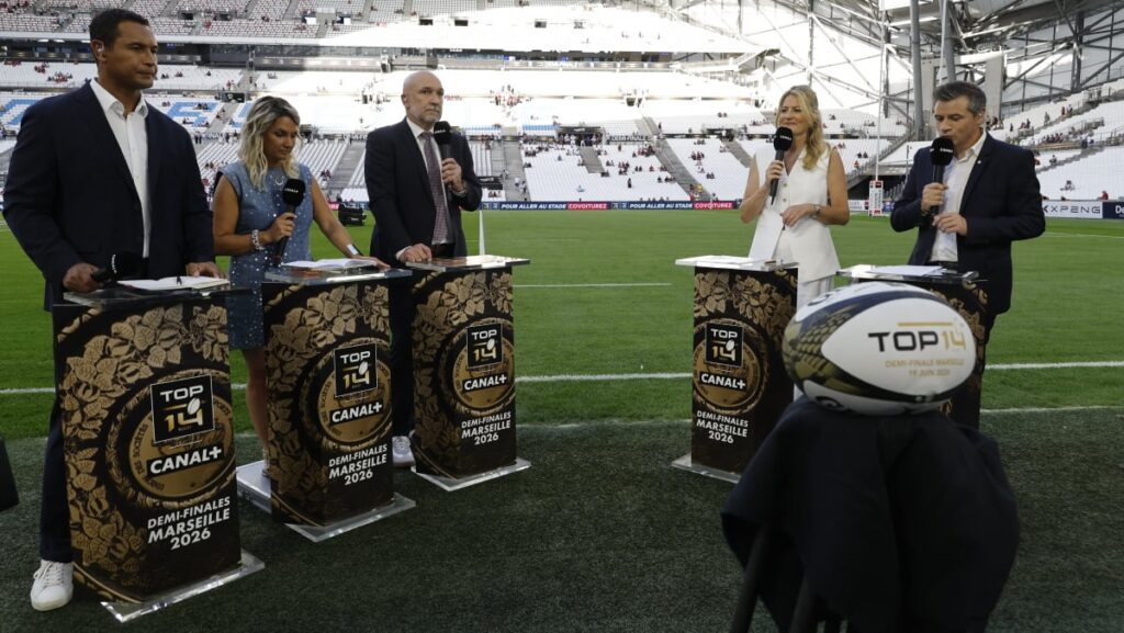 Canal + déploie un dispositif spécifique pour les demi-finales de Top 14 au vélodrome
