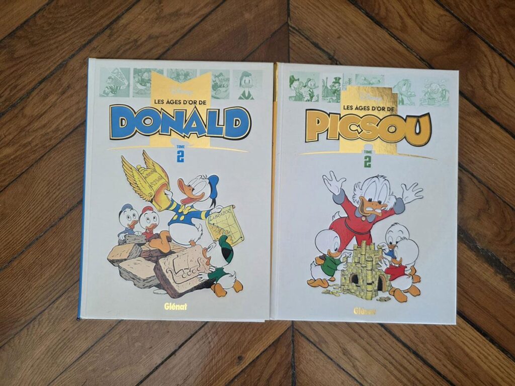 Les âges d’or de Donald et Picsou, tomes 2, désormais disponibles en librairie.