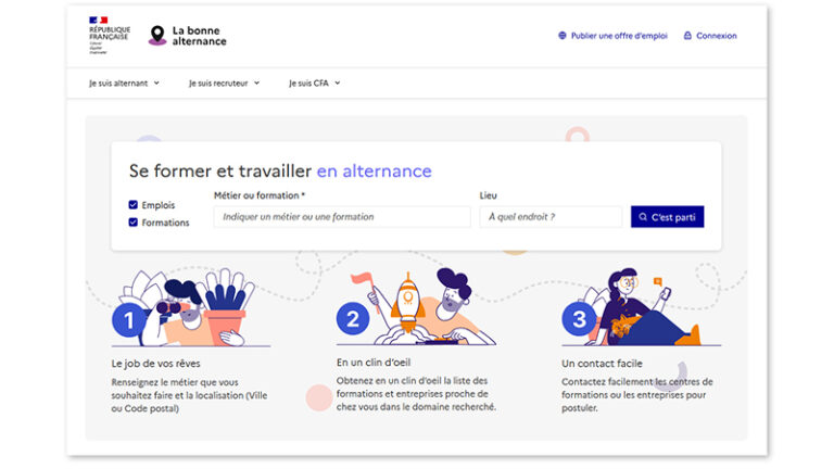 La bonne alternance : nouvelles mesures du gouvernement pour faciliter l’accès à l’emploi.