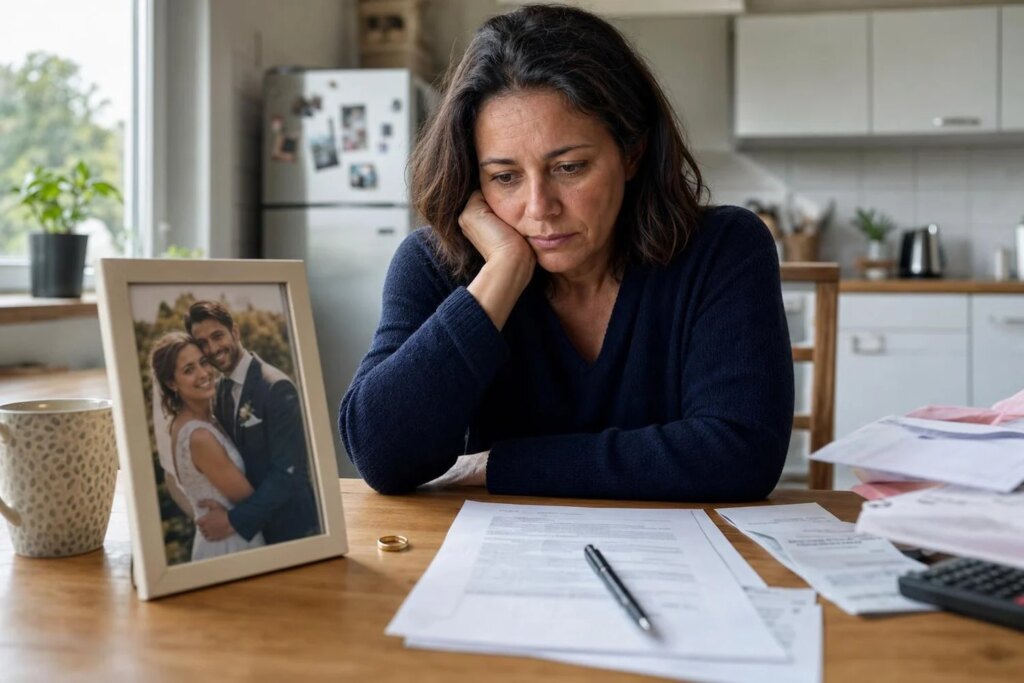 Divorcés et veufs découvrent tardivement les réalités du mariage et ses conséquences.
