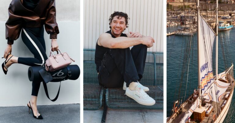 Balenciaga lance une nouvelle gamme sportive, Reebok choisit une égérie, K-Way présente sa collection estivale.