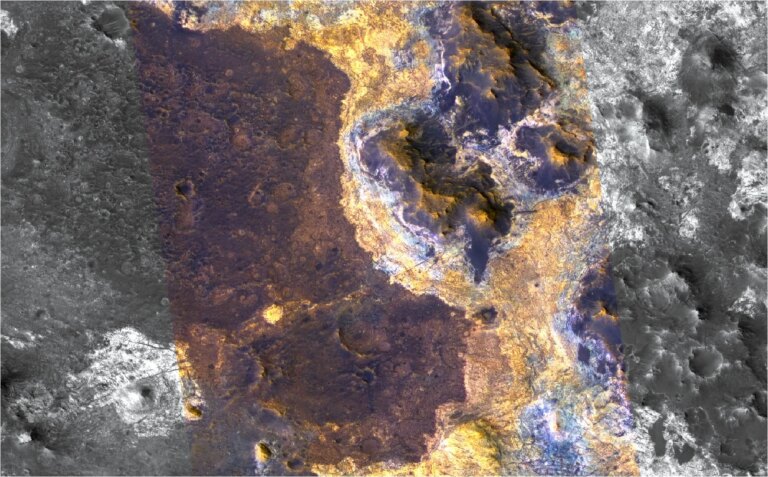 Sur Mars, une paléosurface révèle la transition entre deux époques géologiques.