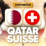 Qatar et Suisse s’affrontent en direct lors de la phase de groupes du tournoi.