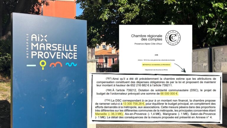 La chambre régionale des comptes exige des fonds pour le budget de Marseille