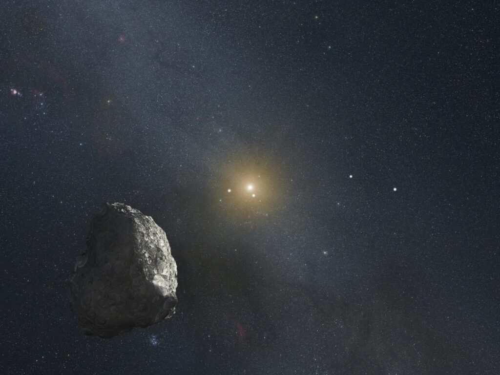 Un morceau de Lune découvert en orbite terrestre par une mission chinoise.