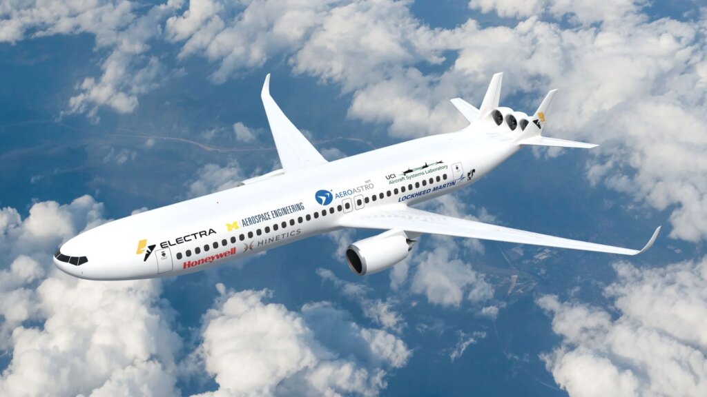 La NASA dévoile un avion turbo-électrique capable de récupérer l’air perdu en vol.