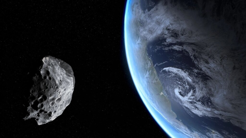Un astéroïde géant passe près de la Terre, suivi par des astronomes internationaux.