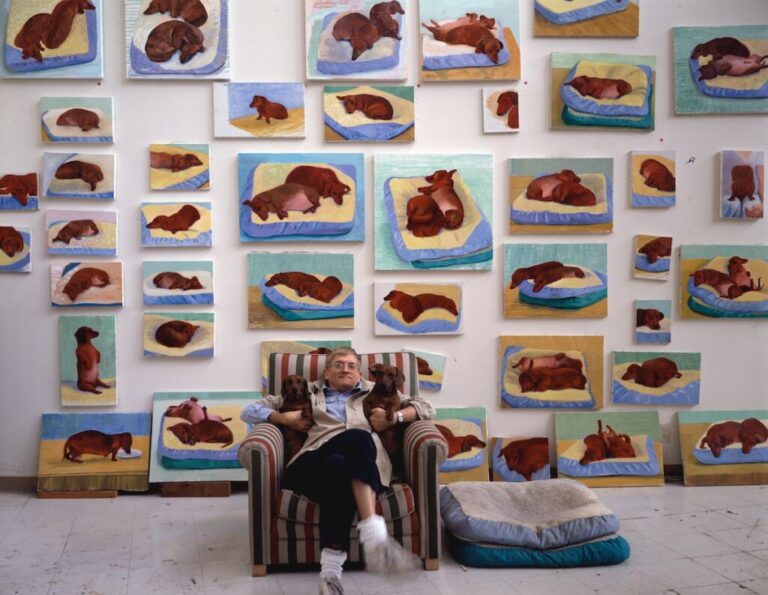 David Hockney explore l’art numérique en utilisant l’appareil photo comme pinceau.