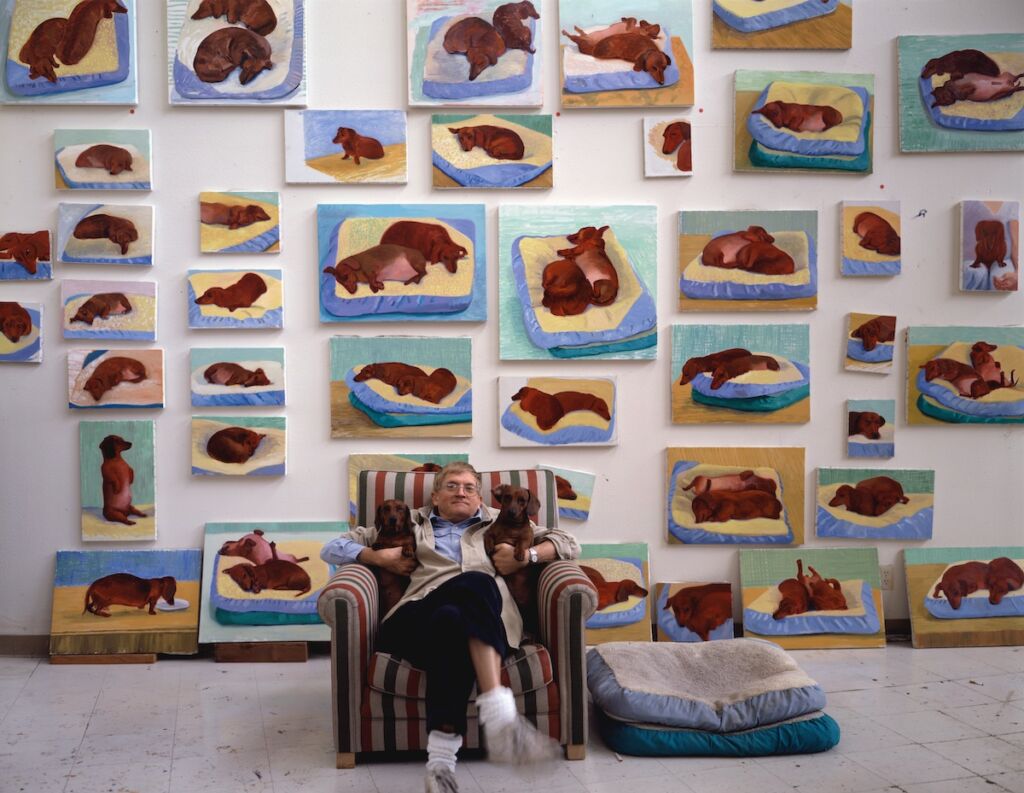 David Hockney explore l’art numérique en utilisant l’appareil photo comme pinceau.