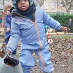 Saint-Chamond : Les crèches adoptent le jeu en extérieur quotidien par tous les temps.