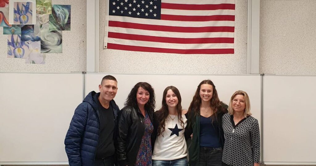 Une élève américaine au lycée Henner d’Altkirch souligne la rapidité de la langue française.