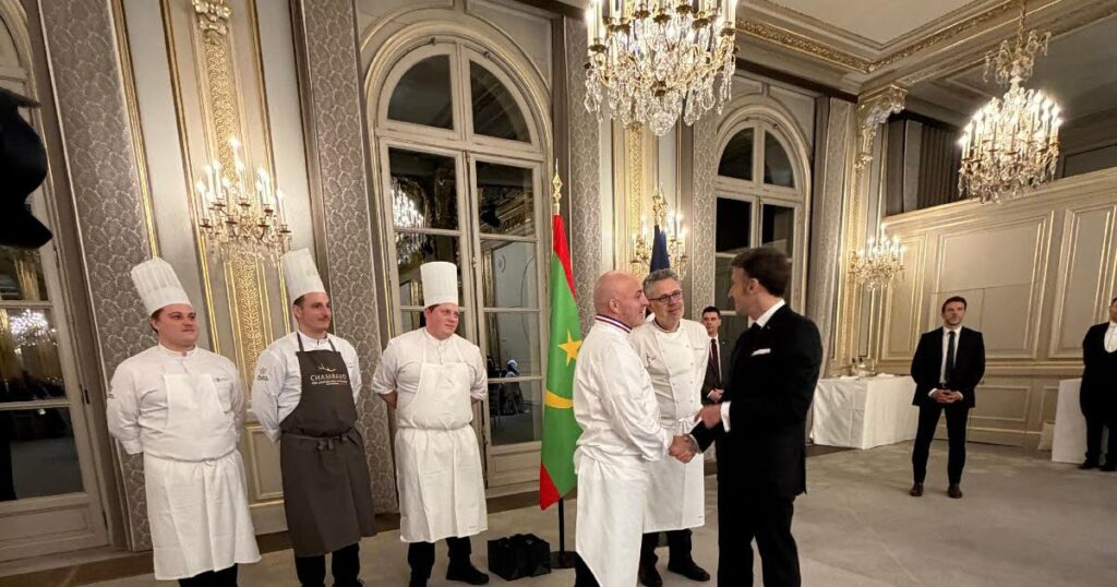 Olivier Nasti et ses équipes préparent un dîner d’État à l’Élysée.