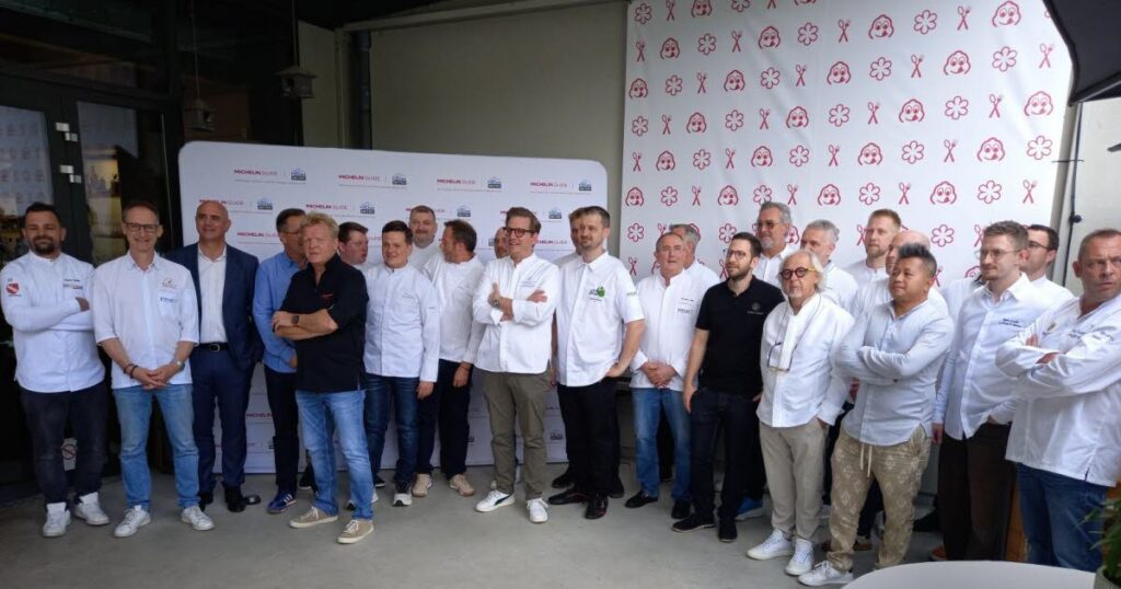 Remise des plaques Michelin 2026 à Hattstatt, en Alsace, pour les restaurants distingués.