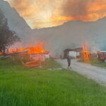 Incendie à Chichilianne : un bâtiment de la ferme du Pas de l&rsquo;Aiguille détruit