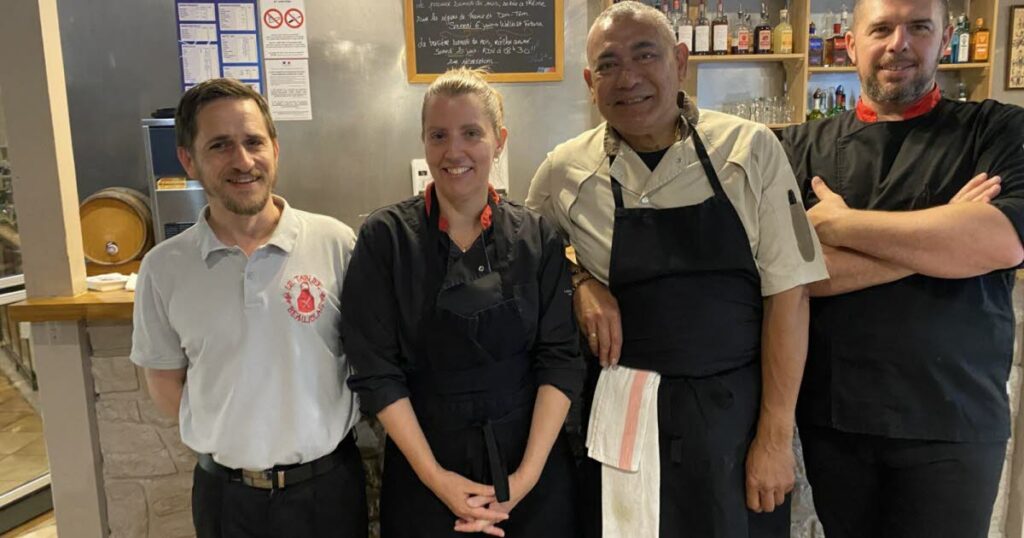 Christophe Surieux nommé chef du restaurant Le Tablier beaujolais à Belleville-en-Beaujolais.